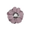 Burgundy Rose Hair Clips for Women, 4Pcs 3.5 Inch Roses Flower Hairclip Bohemian Flower Brooch Hair Accessories for Beach Bridal Wedding(Violet) view 3