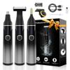 RUIM 3-in-1 Men's Body Groomer - Waterproof Electric Shaver for Groin, Chest, Back & Body Hair, with Nose & Eyebrow Trimmer Attachments for Painless Wet/Dry Use view 1