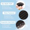 Human Braiding Hair for Boho Braids 14 Inch 150g 6 Bundles/Pack Deep Wave Bundles Boho Hair for Braiding Virgin Human Hair Braiding Hair Curly Bulk Human Hair for Braiding Wet and Wavy Natural Color view 3
