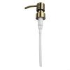 Soap Dispenser Pump Replacement, Kitchen And Bathroom Soap-Pump Replacement, Reusable 304 Stainless Steel Hand Soap-Pump, Shampoo And Hand Soap Pump, Easy To Use, Leak Prevention(Bronze) view 2