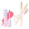 COLORGRAM Fruity Glass Tint 07 Shy Guava + Under Eye Highlighter Stick 03 Real Tone | Korean Long Lasting Waterproof Lip Stain & Silky Smooth Long Lasting Highlighter view 1