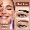 2Pcs Dark Brown Tattoo Eyebrow Gel Easy Peel Off, Tinted Eye Brow Gel, Waterproof & Sweatproof & Transfer-proof, All Day Weal, for All Skin Types, Mother's Day Makeup Gift view 2