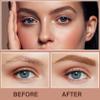 2Pcs Dark Brown Tattoo Eyebrow Gel Easy Peel Off, Tinted Eye Brow Gel, Waterproof & Sweatproof & Transfer-proof, All Day Weal, for All Skin Types, Mother's Day Makeup Gift view 3