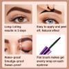 2Pcs Dark Brown Tattoo Eyebrow Gel Easy Peel Off, Tinted Eye Brow Gel, Waterproof & Sweatproof & Transfer-proof, All Day Weal, for All Skin Types, Mother's Day Makeup Gift view 4