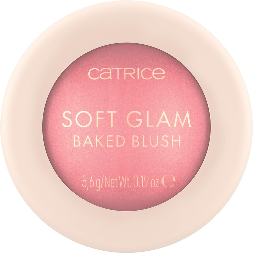 Catrice Soft Glam Baked Blush | Luminous, Lightweight Powder for Buildable Color | Vegan & Cruelty Free (040 | Midnight Berry)
