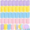 480 Pcs Compressed Facial Sponges 4 Colors Round Compressed Face Sponge for Clean, Reusable Makeup Removal Exfoliating PVA Facial Sponge for Esthetician Women Makeup Removal Wash Face Beauty Mask Spa view 1