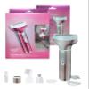 Electric Razor for Women 4 in 1 - Painless Rechargeable Shaver, Wet & Dry Body Hair Trimmer for Bikini Area, Face, Legs, Underarms & Eyebrow - All-in-One Kit view 1