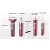 Electric Razor for Women 4 in 1 - Painless Rechargeable Shaver, Wet & Dry Body Hair Trimmer for Bikini Area, Face, Legs, Underarms & Eyebrow - All-in-One Kit view 2