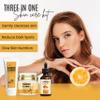 DERMAXGEN Turmeric Skincare & Clay Mask Stick Bundle  Organic Facial Kit for Hydration, Pore Care & Radiance  Vitamin C Clay Mask + Turmeric Day & Night Skincare Set for a Refreshed Look view 4