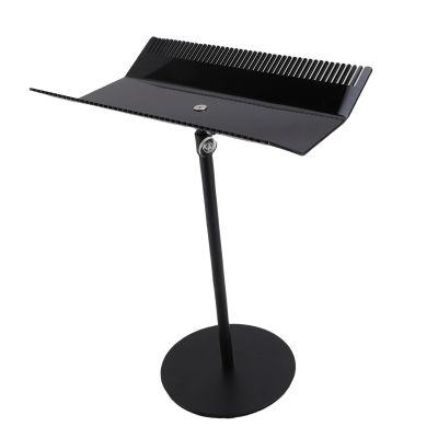 YUYTE Hair Extension Holder Stand, Braiding Hair Rack Standing,Double Sided Adjustable Height Thickened Base for Cleaning Coloring Styling with Iron Acrylic Construction (Black)