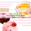 Bee Propolis Clouds Mint Lip Balm  Cooling & Hydrating Lip Sleeping Mask for Dry, Cracked Lips, Moisturizing & Exfoliating Lip Treatment with Bee Extract & Natural Mint, Honey Pot Design view 2
