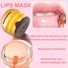 Bee Propolis Clouds Mint Lip Balm  Cooling & Hydrating Lip Sleeping Mask for Dry, Cracked Lips, Moisturizing & Exfoliating Lip Treatment with Bee Extract & Natural Mint, Honey Pot Design view 3