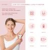 4-in-1 Women's Electric Razor & Bikini Trimmer - Rechargeable Wet/Dry Painless Hair Remover for Face, Eyebrow, Leg, Armpit & Pubic Area with LED Display view 4