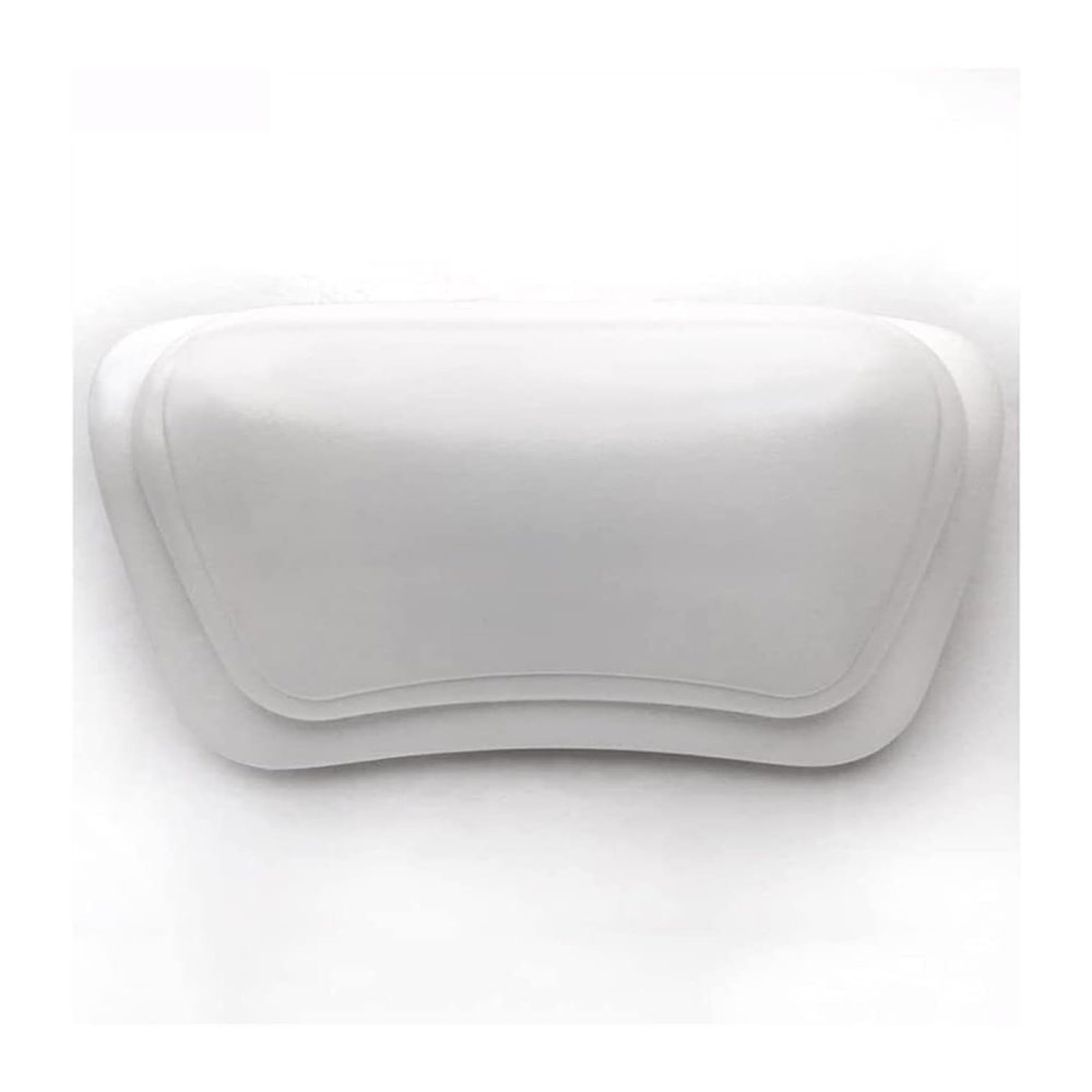 Bath Pillow for Bathtub with Non-Slip Suction Cups, Waterproof Head and Neck Support, Soft PU Foam Cushion for Spa and Shower