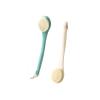 2 Pieces Shower Brush with Soft Bristles and Long Handle, Back Scrubber for Exfoliation and Smooth Skin, Gentle Cleansing for Back, Legs, and Body view 1
