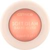Catrice Soft Glam Baked Blush | Luminous, Lightweight Powder for Buildable Color | Vegan & Cruelty Free (020 | Peachy Breeze) view 1