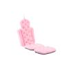 18.9" Full Body Bath Pillow for Bathtub, 2.7" Thick Bath Cushion with Head and Neck Support, Quick Dry Mesh, Waterproof(Pink) view 1