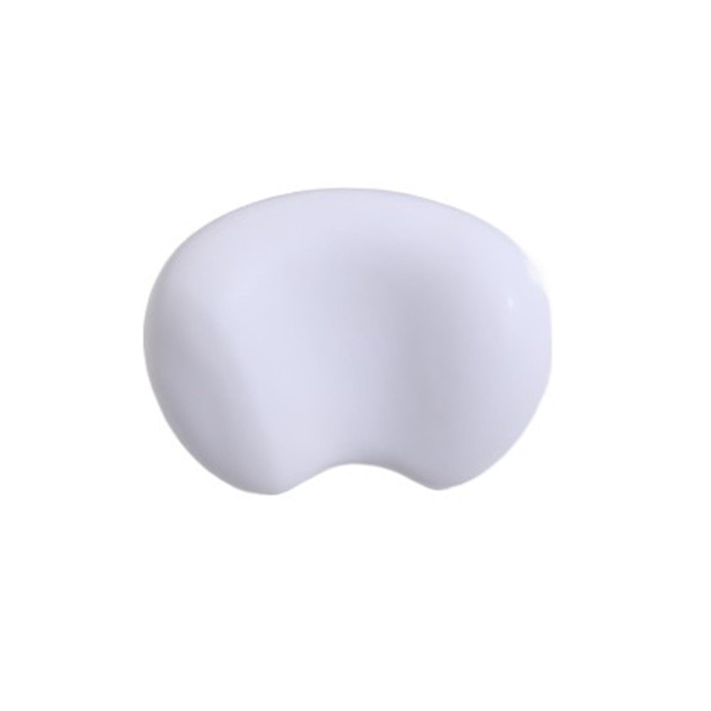 2 Pack Bath Pillows for Tub - Soft Padded Neck and Headrest Support with Suction Cups, Lightweight Shower Pillow Cushion for Comfortable Relaxation,(White)