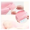Adjustable Bathtub Pillow and Seat Cushion with Anti-Slip Bath Net Mat  Soft Mesh and Foam Cotton for Head, Neck, and Back Support  Fits Most Bathtubs (102 x 68 cm, Blue/Pink)(Blue) view 4