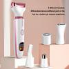 Yinhing 5 in1 Rechargeable Hair Removal Eyebrow Shaver, Trimmer, Body Hair Remover, LED Display USB Charging, Women Electric Trimmer view 2