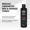 Artgo Good Society B_Blonde Green No Red Shampoo (8.5 fl oz)  Tone Neutralizing Shampoo for Blonde, Brunette, Bleached & White Hair view 3