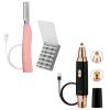 SPA SCIENCES - SIMA Dermaplane Razor for Face & AIVA Deluxe 2-in-1 Facial Hair Remover & Eyebrow Trimmer view 1