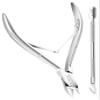 BOXGROVE BEAUTY Professional Cuticle Cutter & Pusher Trimmer Manicure Tools with Double Spring  Perfect Nail Care Tool for Manicure & Pedicure Beauty at Home/Spa/Saloon (Silver) view 1