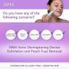 SPA SCIENCES - SIMA Dermaplane Razor for Face & AIVA Deluxe 2-in-1 Facial Hair Remover & Eyebrow Trimmer view 2
