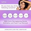 SPA SCIENCES - SIMA Patented Dermaplane Razor w/ 7 Weeks Treatment + NOVA Sonic Cleansing Brush view 2