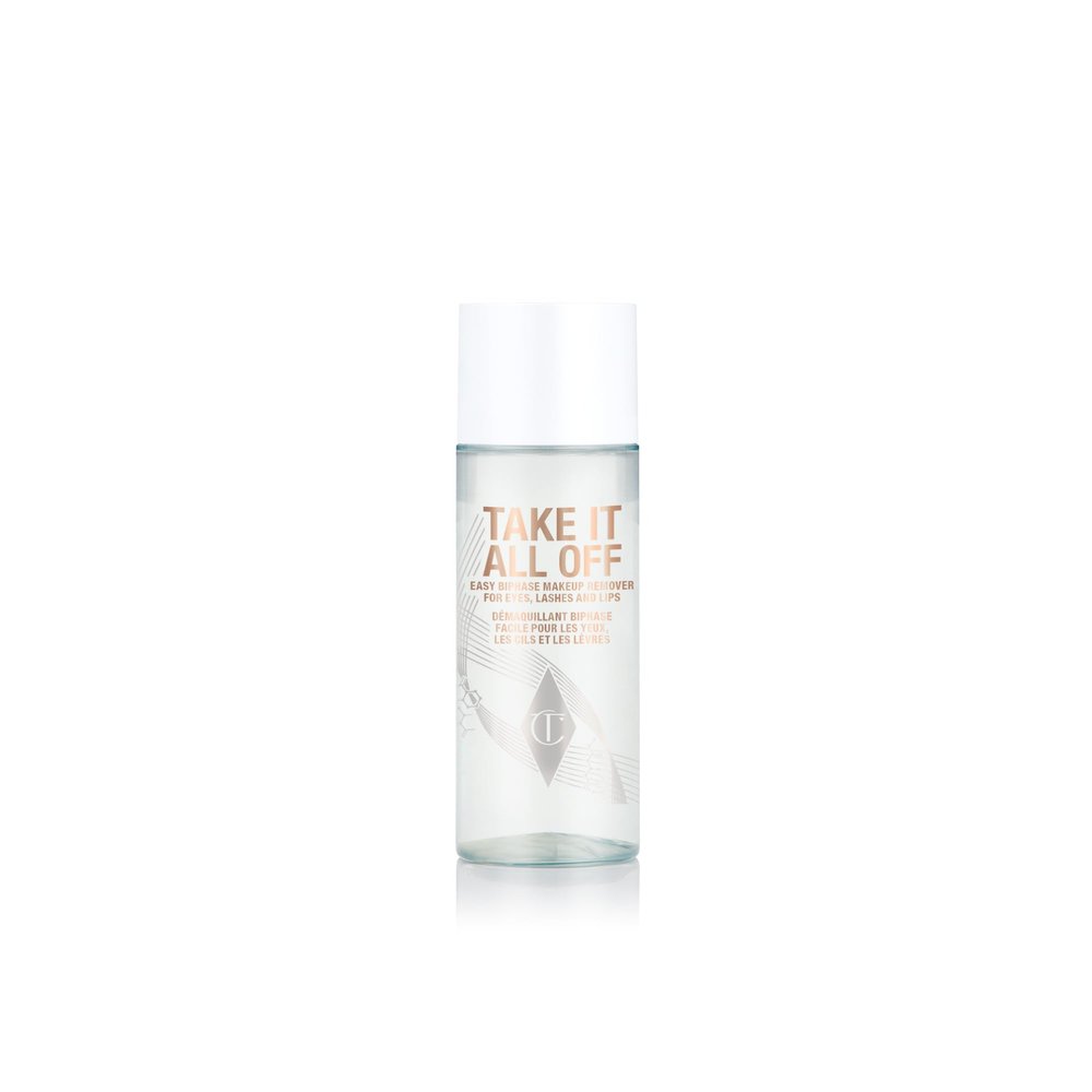 Charlotte Tilbury Take It All Off Makeup Remover - Bi-Phase Cleansing Oil Makeup Remover Enriched with Soothing Camomile to Condition Lashes & Lips - Removes Waterproof Formulas (30ml)
