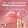 Charlotte Tilbury Iconic Hollywood Lip Trio - Limited-Edition Lipstick Gift Set Featuring K.I.S.S.I.N.G Shades - Moisturizing, Flattering Travel Size Lipsticks view 2
