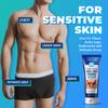 Hair Removal Cream for Men: Sensitive Depilatory Cream for Men - Body Legs Chest Underarms Intimate Areas - Vitamin E - Painless Effective Flawless Soothing Easy - Hair Remover - Gentle Formula - 120g view 3