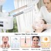 Hydrating Double Spray Steamer,3-5min Hot Mist,24w Stable Light Source,8X Magnification,650ml Water Tank,Nano Atomization,Fast Fogging,Smart Touch,for Skin Deep Clean,White view 3