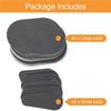 80pcs Hair Remover Buffer Refill Pads Replaceable Sandpaper for Leg Bikini Facial Armpit Hair Removal Exfoliation Dual-Size view 3