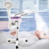 3 in 1 Facial Steamer,Led Energy-Saving Lamp Beads,Reflective 8X Magnifying Glass,Hot&Cold Mist Function,Fast Fogging,Manual Button Control,for Skin Deep Clean,for Salon,Spa,Purple view 1