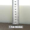 7.7cm,185 * 70cm(T),LDLCYCN Thicken Massage Table Memory Foam High Density Spa Bed Pad Lash Bed Topper Without Hole Massage Table Mattress Pad for Beauty Salon Massage Square Trapezoidal Head view 3
