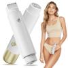 Bikini Trimmer for Women, 2-in-1 Rechargeable Electric Razor for Pubic Hair, IPX7 Waterproof Wet & Dry Use, Painless Electric Shaver for Private Area Bikini Shaver for Legs, Face, and Underarms view 1