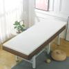 7.7cm,190 * 80cm(T),LDLCYCN Thicken Massage Table Memory Foam High Density Spa Bed Pad Lash Bed Topper Without Hole Massage Table Mattress Pad for Beauty Salon Massage Square Trapezoidal Head view 1