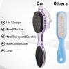 Beomeen Pumice Stone Brush for Feet 4 in 1, Foot File Callus Remover, Foot Rasp and Sand Paper Pedicure Tools with Handle, Shower Foot Scrubber, Soft Smooth Feet for Home Foot Care,4 Pack view 4