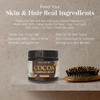 era of nature Cocoa Whipped Body Cream for Women 16oz - Lightweight Whipped Lotion with Natural Cocoa - Non-Greasy Body Butter Cream Lotion & Balm Moisturizer for Face, Hair & Dry Skin, Vegan Skincare view 4