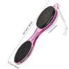Beomeen Pumice Stone Brush for Feet 4 in 1, Foot File Callus Remover, Foot Rasp and Sand Paper Pedicure Tools with Handle, Shower Foot Scrubber, Soft Smooth Feet for Home Foot Care,4 Pack view 2