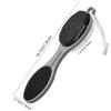 Beomeen Pumice Stone Brush for Feet 4 in 1, Foot File Callus Remover, Foot Rasp and Sand Paper Pedicure Tools with Handle, Shower Foot Scrubber, Soft Smooth Feet for Home Foot Care,4 Pack view 2