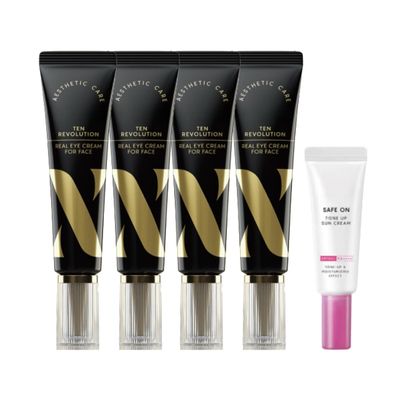 caincosmetic Season 10 TEN Revolution Eye Cream for Face, 30ml (1.01 fl.oz) (Pack of 4 (1 x 20ml cream))