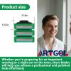 36 Blades Replacement Parts for GL-Mach 3 Style Razors (Green), Wet Razors Men's Blades Value Packs view 3