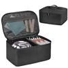 BOHEMIABY Portable Wax Warmer Bag, Waxing Machine Storage Organizer Case for Hard/Soft Wax Pots, Tools, Accessories with Separators, Mesh Pockets for Beauticians, Home Salon & Travel view 1