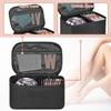 BOHEMIABY Portable Wax Warmer Bag, Waxing Machine Storage Organizer Case for Hard/Soft Wax Pots, Tools, Accessories with Separators, Mesh Pockets for Beauticians, Home Salon & Travel view 2