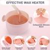 3lb Wax Beads Bulk and Wax Heater Fast Heating for Summer Coarse Hair Removal view 3