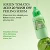 FULLY Green Tomato Acid 20 Exfoliating Wash Off Serum, 21% AHA+BHA+PHA for Dead Skin, Magic Green Potion, Body Exfoliator, for Strawberry Skin, Smooth Texture, Korean Vegan Skincare, 1.69 fl.oz view 3