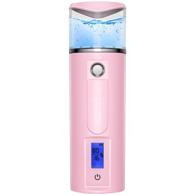 Usb Nano Mister For Eyelash Extensions, 40Ml Water Tank, Blue Light Uv Sterilization For Skincare & Hydration