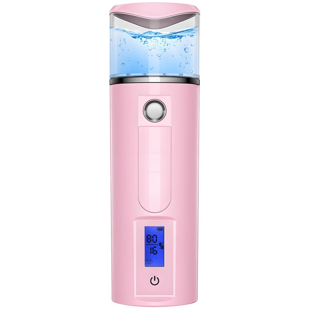 Usb Nano Mister For Eyelash Extensions, 40Ml Water Tank, Blue Light Uv Sterilization For Skincare & Hydration